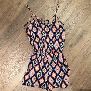 Multicolored Romper